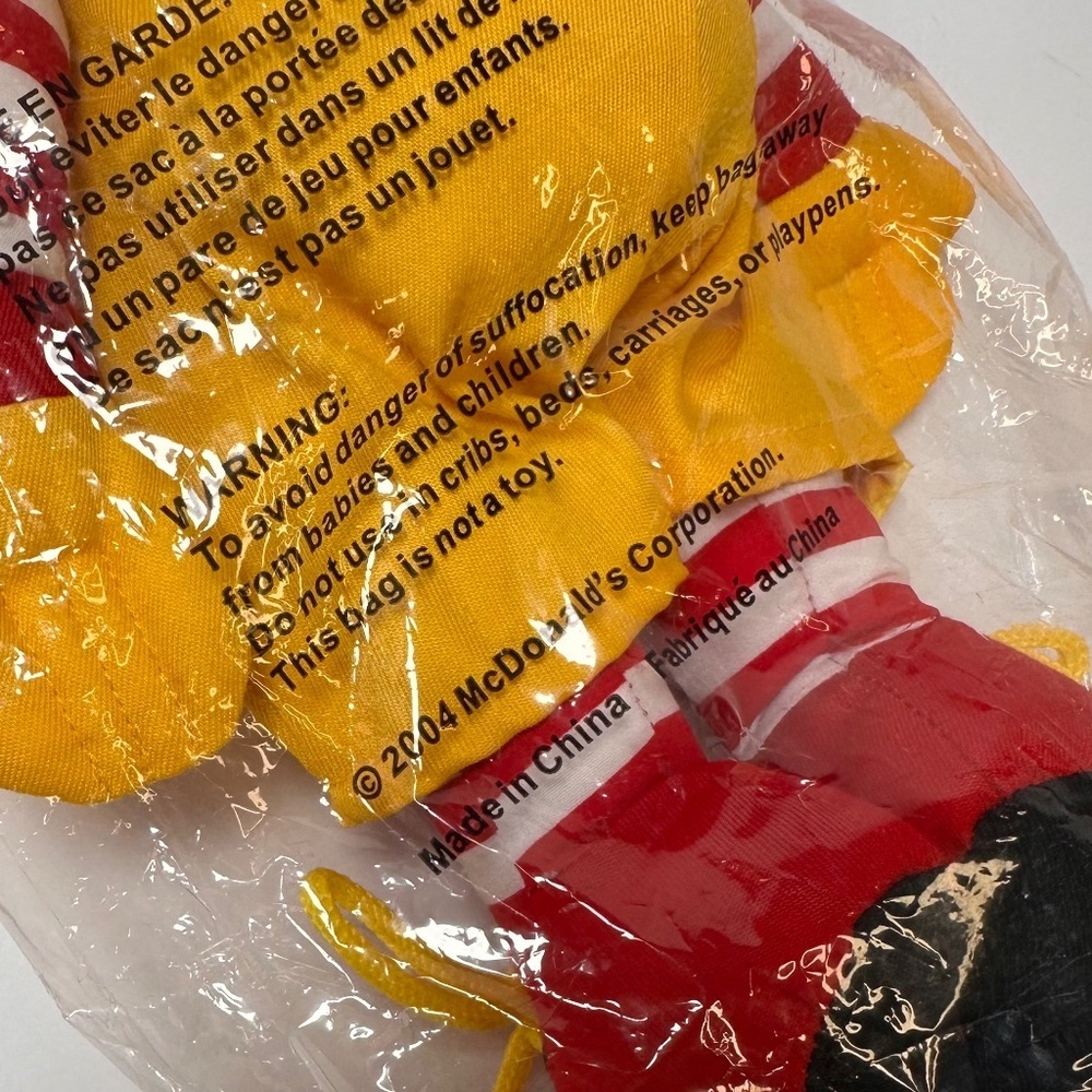 Ronald McDonald Plush Doll | McDonald’s Collectible | New in Bag | 14” - Picture 6 of 6